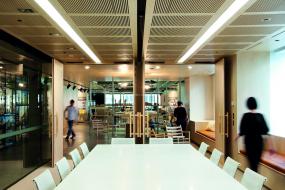 弧形会议室装修效果图