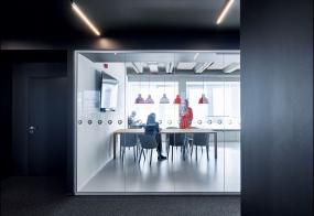 会议室背景墙设计效果图2018图片