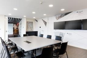 古典欧式风格会议室背景墙效果图