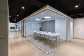 五星级酒店建筑设计会议室现场布置效果图