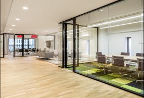 大型会议室背景墙简约效果图