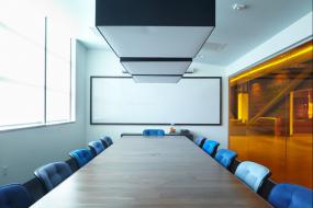 会议室背景墙装饰效果图片