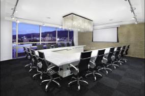 现代会议室室内布置效果图