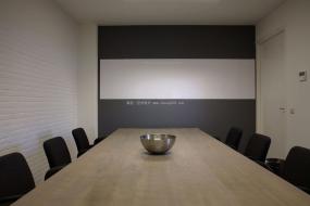 会议室现场台灯布置装修效果图片