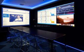 企业会议室台灯装修效果图片