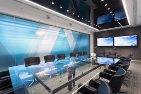 时尚会议室艺术灯具装修效果图片