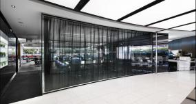 现代大型会议室设计室内吸顶灯装修效果图片