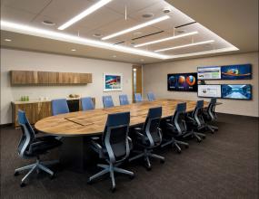 会议室装修现代办公室装饰效果图