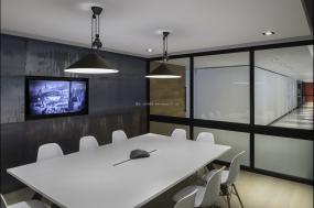 时尚现代装修政府会议室效果图