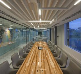 小会议室电视背景墙装修效果图片大全