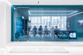 中式会议室柱子装修效果图