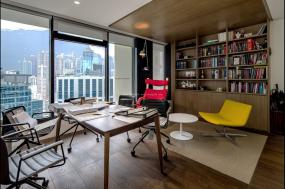 总经理办公室简约室内装修设计图