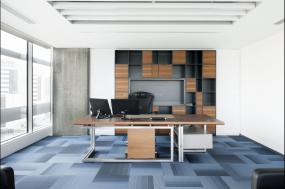 现代时尚简约风格老总办公室装饰图片