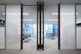 100平办公室效果图