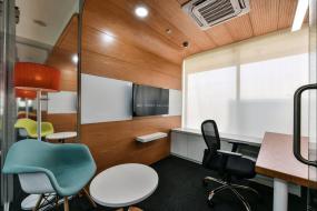 写字楼老总办公室装修效果实景图大全