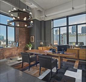 总经理办公室红木办公台图片