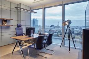 总经理办公空间设计效果图