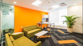 写字楼经理办公室吊顶装修实景效果图片