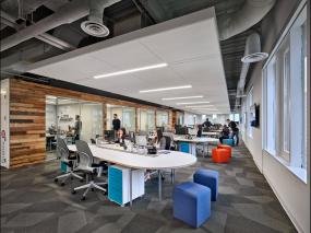 老板办公室装修电脑办公桌图片效果