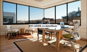 董事长办公室集成吊顶装修效果图