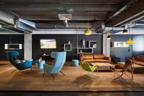 现代办公室装修效果图片欣赏