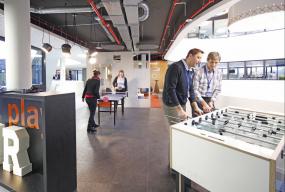 办公室布置室内效果图片