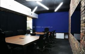 时尚会议室艺术背景墙装修效果图
