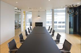 中型会议室装修效果图