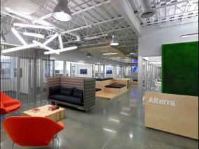 时尚现代温馨办公室效果图欣赏