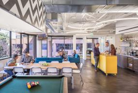 简约风格办公室室内装修设计图