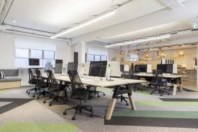 现代办公室工装装修效果图片