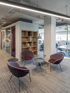 时尚办公室室内装修图片欣赏