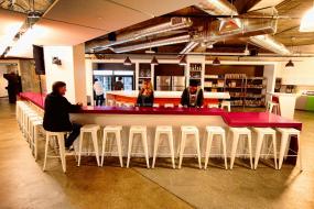 时尚简约风格办公室门面装修效果图