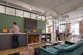 简约办公室室内隔断设计效果图欣赏