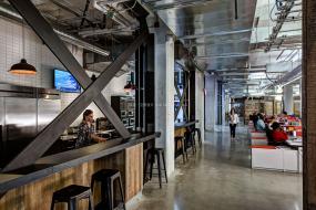 现代风格工装办公室装修效果图