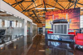 概念现代个性办公室装修效果图