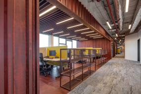 现代风格室内办公室装修效果图库