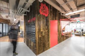 上海办公室混搭风格室内装修效果图