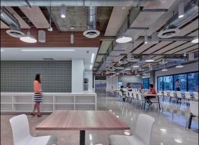 现代大办公室装饰效果图片