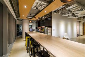 清新现代个性办公室设计效果图欣赏