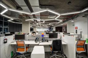 时尚欧美风格办公室装修设计效果图