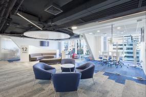 现代装修时尚简单办公室图