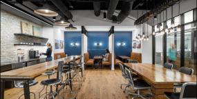 现代办公室室内布置效果图片欣赏