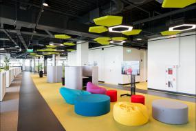 现代小办公室室内设计装修效果图片