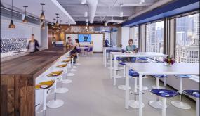 写字楼办公室简单装修设计图