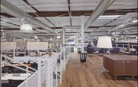 小型办公室时尚室内装修效果图