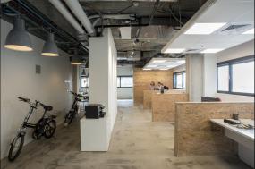 现代清新风格办公室装修效果