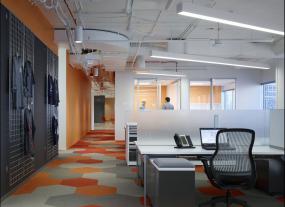 现代小型办公室装修风格效果