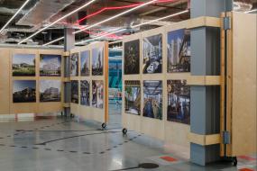 现代时尚简约风格企业办公室吊顶装修