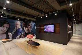 个性写字楼办公室室内多媒体设计